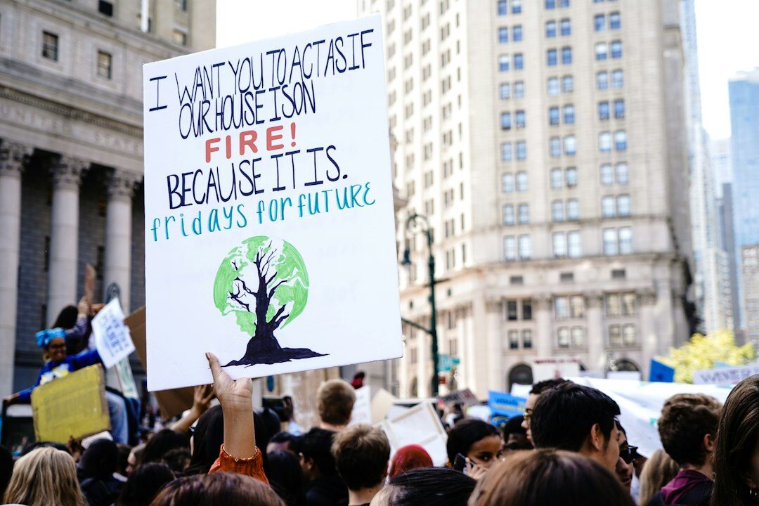 climate change protest